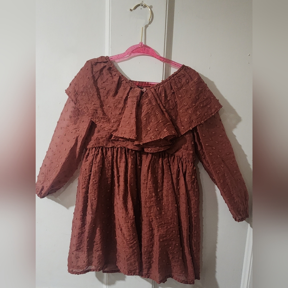 Noralee Claudette Little Girl's Dress - Berry